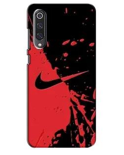 Чехол для Xiaomi Mi 9 SE с картинкой «Красные брызги Nike» Чехол для Xiaomi Mi 9 SE с картинкой «Красные брызги Nike»