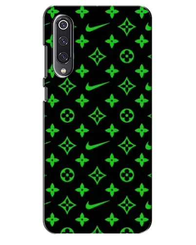 Чехол для Xiaomi Mi 9 SE с картинкой «Неоновый принт LV»