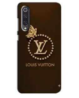 Чехол для Xiaomi Mi 9 SE с картинкой «LV — золотая печать»