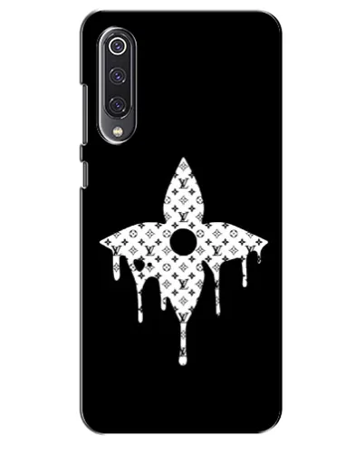 Чехол для Xiaomi Mi 9 SE с картинкой «Цветочная монограмма»