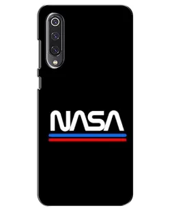 Чехол для Xiaomi Mi 9 SE с картинкой «NASA — классика Red Blue» Чехол для Xiaomi Mi 9 SE с картинкой «NASA — классика Red Blue»