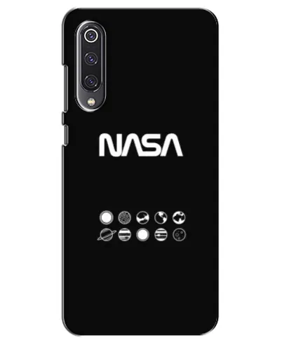 Чехол для Xiaomi Mi 9 SE с картинкой «NASA — технический принт» Чехол для Xiaomi Mi 9 SE с картинкой «NASA — технический принт»