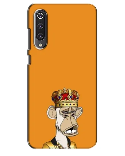 Чехол для Xiaomi Mi 9 SE с картинкой «Золотая обезьяна Bored Ape»