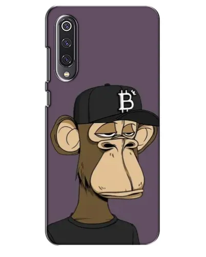 Чехол для Xiaomi Mi 9 SE с картинкой «Bored Ape в кепке»