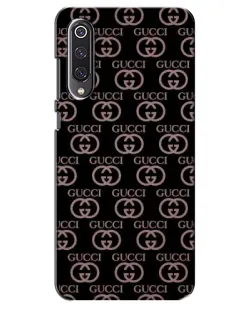 Чехол для Xiaomi Mi 9 SE с картинкой «Классическая монограмма Gucci»