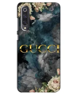 Чехол для Xiaomi Mi 9 SE с картинкой «Абстрактные цветы Gucci»