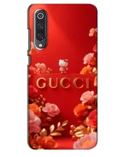 Чехол для Xiaomi Mi 9 SE с картинкой «Gucci — золотой сад»
