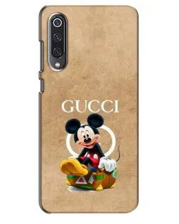 Чехол для Xiaomi Mi 9 SE с картинкой «Микки Маус Gucci — крафт»