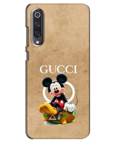 Чехол для Xiaomi Mi 9 SE с картинкой «Микки Маус Gucci — крафт» Чехол для Xiaomi Mi 9 SE с картинкой «Микки Маус Gucci — крафт»