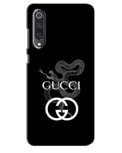 Чехол для Xiaomi Mi 9 SE с картинкой «Gucci — серебряная змея»