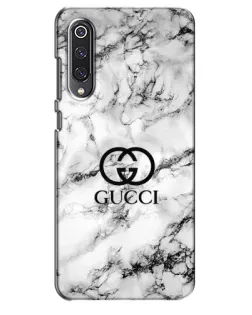 Чехол для Xiaomi Mi 9 SE с картинкой «Gucci — мраморный шик»