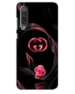 Чехол для Xiaomi Mi 9 SE с картинкой «Gucci — неоновая роза»