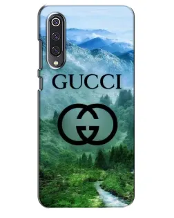 Чехол для Xiaomi Mi 9 SE с картинкой «Gucci — горный пейзаж»