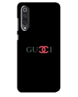 Чехол для Xiaomi Mi 9 SE с картинкой «Gucci — красный градиент»