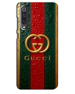 Чохол для Xiaomi Mi 9 SE з картинкою «Gucci — фірмова смуга та золото» Чохол для Xiaomi Mi 9 SE з картинкою «Gucci — фірмова смуга та золото»