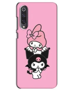 Чехол для Xiaomi Mi 9 SE с картинкой «My Melody и Kuromi» Чехол для Xiaomi Mi 9 SE с картинкой «My Melody и Kuromi»