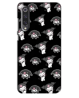 Чехол для Xiaomi Mi 9 SE с картинкой «Черный паттерн Kuromi» Чехол для Xiaomi Mi 9 SE с картинкой «Черный паттерн Kuromi»