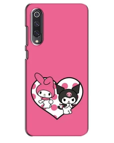 Чехол для Xiaomi Mi 9 SE с картинкой «Kuromi и My Melody»