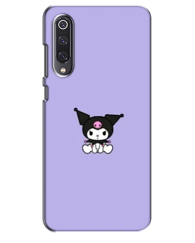 Чехол для Xiaomi Mi 9 SE с картинкой «Kuromi — фиолетовый минимализм»
