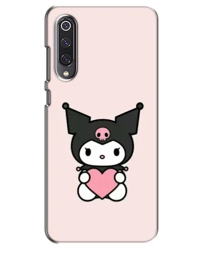 Чехол для Xiaomi Mi 9 SE с картинкой «Kuromi и сердце»