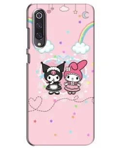 Чехол для Xiaomi Mi 9 SE с картинкой «My Melody и Kuromi» Чехол для Xiaomi Mi 9 SE с картинкой «My Melody и Kuromi»