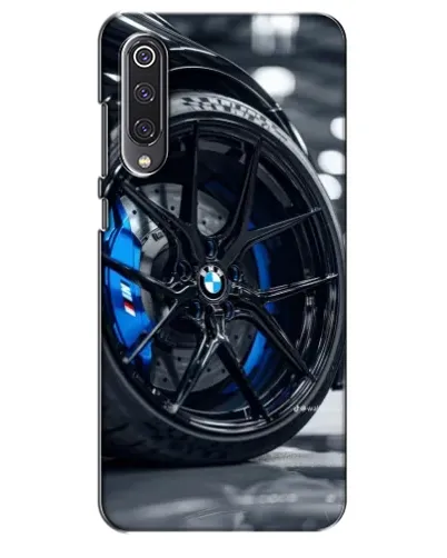 Чехол для Xiaomi Mi 9 SE с картинкой «Колесо BMW вблизи»