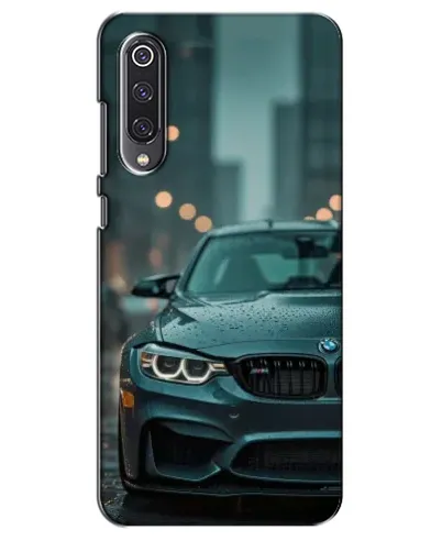 Чехол для Xiaomi Mi 9 SE с картинкой «BMW в огнях города»