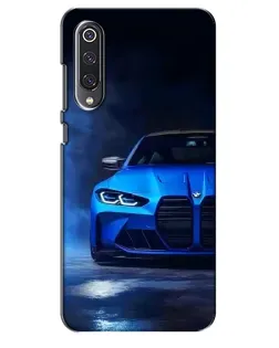 Чехол для Xiaomi Mi 9 SE с картинкой «Голубая BMW M4» Чехол для Xiaomi Mi 9 SE с картинкой «Голубая BMW M4»