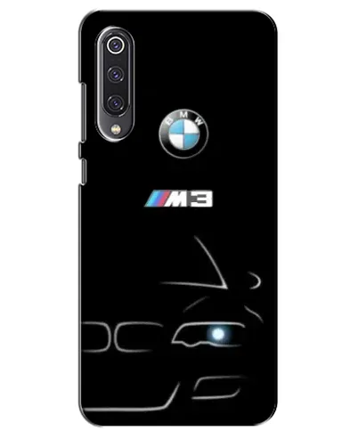 Чехол для Xiaomi Mi 9 SE с картинкой «Минималистичный принт BMW M3»