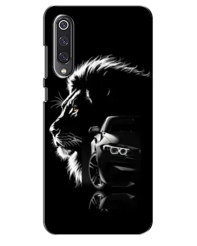 Чехол для Xiaomi Mi 9 SE с картинкой «BMW и лев»