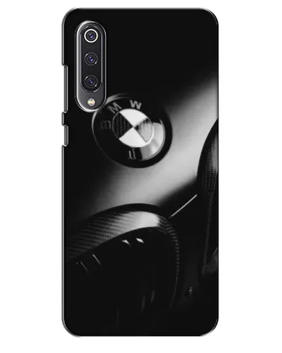 Чехол для Xiaomi Mi 9 SE с картинкой «Эмблема BMW — макро»