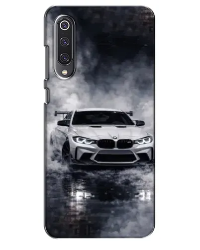 Чехол для Xiaomi Mi 9 SE с картинкой «BMW сквозь туман»