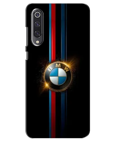 Чехол для Xiaomi Mi 9 SE с картинкой «BMW M-Power неон»