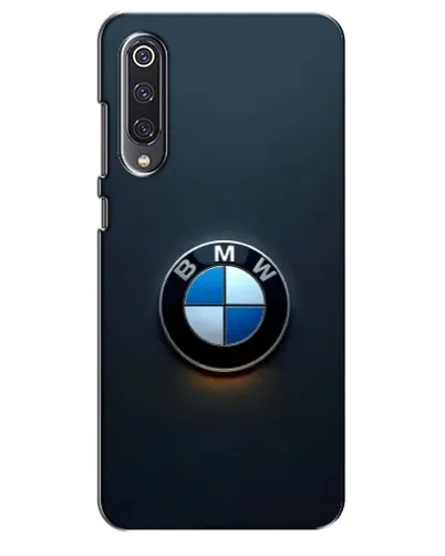 Чехол для Xiaomi Mi 9 SE с картинкой «Логотип BMW — минимализм»