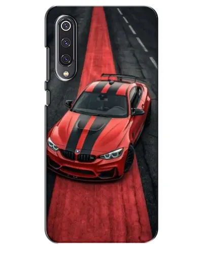 Чехол для Xiaomi Mi 9 SE с картинкой «BMW на красной дорожке»