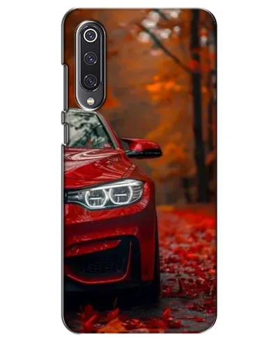 Чехол для Xiaomi Mi 9 SE с картинкой «Осенняя BMW M4»