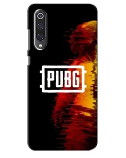Чехол для Xiaomi Mi 9 SE с картинкой «Яркий логотип PUBG»