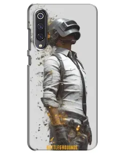 Чехол для Xiaomi Mi 9 SE с картинкой «PUBG — боец в пыли»