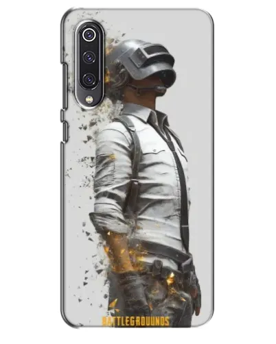 Чехол для Xiaomi Mi 9 SE с картинкой «PUBG — боец в пыли»