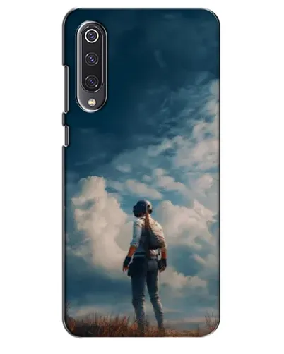 Чехол для Xiaomi Mi 9 SE с картинкой «Герой PUBG на скале»