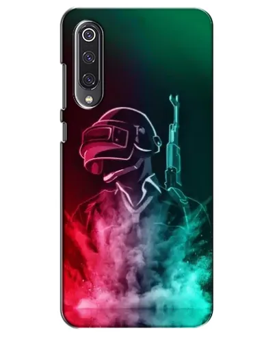 Чехол для Xiaomi Mi 9 SE с картинкой «PUBG — огненный воин»