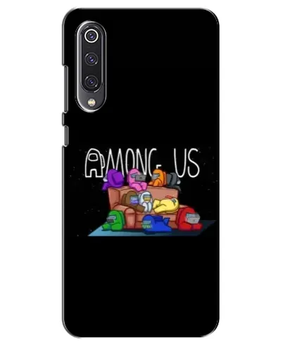 Чехол для Xiaomi Mi 9 SE с картинкой «Логотип Among Us» Чехол для Xiaomi Mi 9 SE с картинкой «Логотип Among Us»