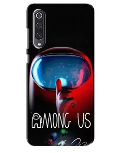 Чехол для Xiaomi Mi 9 SE с картинкой «Красный импостер — макро» Чехол для Xiaomi Mi 9 SE с картинкой «Красный импостер — макро»