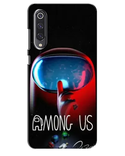 Чехол для Xiaomi Mi 9 SE с картинкой «Красный импостер — макро» Чехол для Xiaomi Mi 9 SE с картинкой «Красный импостер — макро»