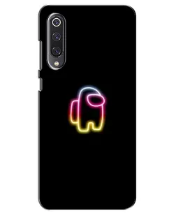 Чехол для Xiaomi Mi 9 SE с картинкой «Among Us градиент»