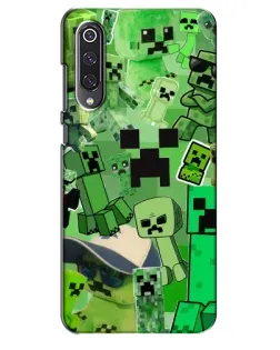 Чехол для Xiaomi Mi 9 SE с картинкой «Криперы Minecraft» Чехол для Xiaomi Mi 9 SE с картинкой «Криперы Minecraft»