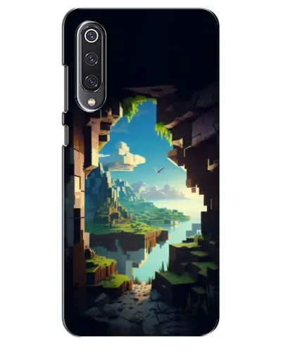 Чехол для Xiaomi Mi 9 SE с картинкой «Вид из пещеры»
