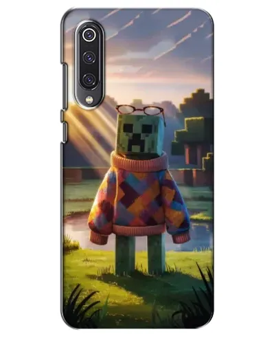 Чехол для Xiaomi Mi 9 SE с картинкой «Крипер в свитере»