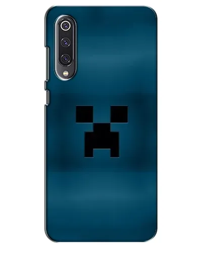 Чехол для Xiaomi Mi 9 SE с картинкой «Крипер текстура»