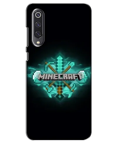 Чехол для Xiaomi Mi 9 SE с картинкой «Minecraft Diamond лого»
